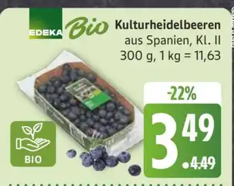 Edeka EDEKA Bio Kulturheidelbeeren Angebot