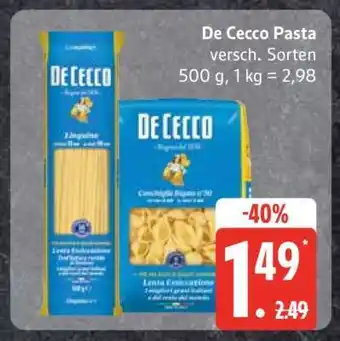 Edeka De Cecco Pasta Angebot