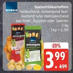 Edeka Speisefrühkartoffeln Angebot