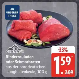 Edeka Rinderrouladen oder Schmorbraten Angebot