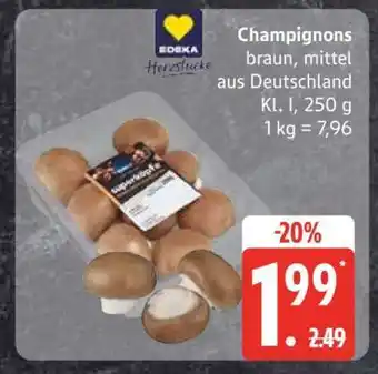 Edeka Champignons Angebot