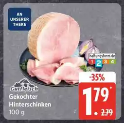 Edeka Gutfleisch Gekochter Hinterschinken Angebot