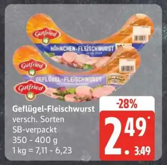 Edeka Geflügel-Fleischwurst Angebot