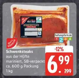 Edeka Schwenksteaks Angebot