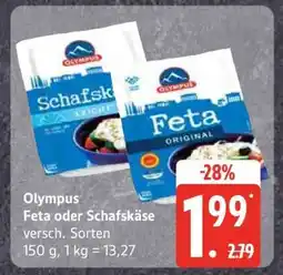 Edeka Olympus Feta oder Schafskäse Angebot