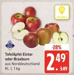 Edeka Tafeläpfel Elstar oder Braeburn Angebot