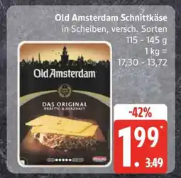 Edeka Old Amsterdam Schnittkäse Angebot