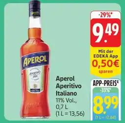Edeka Aperol Aperitivo italiano Angebot