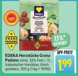 Edeka EDEKA Herzstücke Grana Padano Angebot