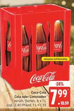 Edeka Coca-Cola Angebot