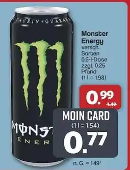 Famila Nord Ost Monster Energy Angebot