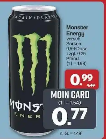 Famila Nord Ost Monster Energy Angebot