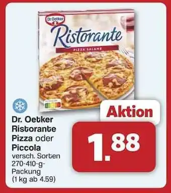 Famila Nord Ost Dr. Oetker Ristorante Pizza oder Piccola Angebot