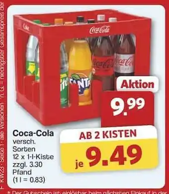 Famila Nord Ost Coca-Cola Angebot