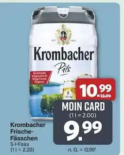 Famila Nord Ost Krombacher Frische-Fässchen Angebot