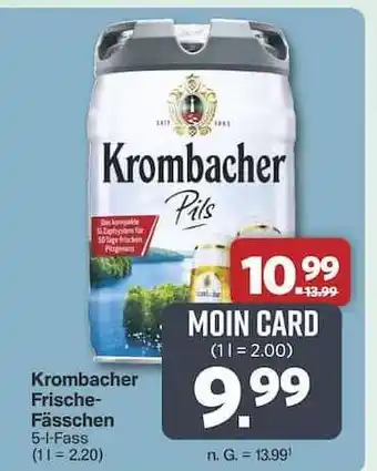 Famila Nord Ost Krombacher Frische-Fässchen Angebot