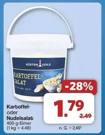 Famila Nord Ost Kartoffel- oder Nudelsalat Angebot