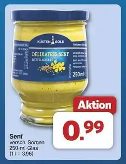 Famila Nord Ost Küsten Gold Delikatess Senf Angebot