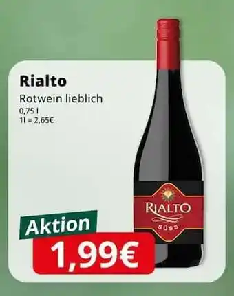 Famila Nord Ost Rialto Rotwein lieblich Angebot