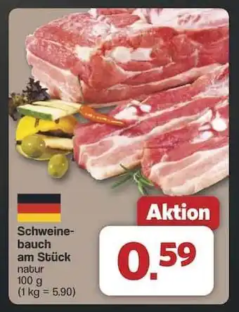 Famila Nord Ost Schweinebauch am Stück Angebot