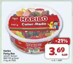 Famila Nord Ost HARIBO Party-Box Angebot