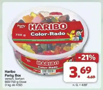Famila Nord Ost HARIBO Party-Box Angebot