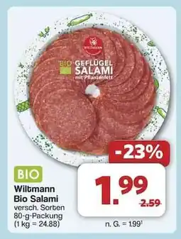 Famila Nord Ost Wiltmann Bio Salami Angebot