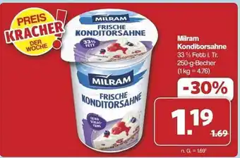 Famila Nord Ost Milram Konditorsahne Angebot