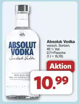 Famila Nord Ost Absolut Vodka Angebot