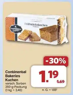 Famila Nord Ost Continental Bakeries Kuchen Angebot