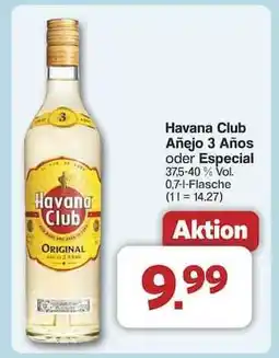 Famila Nord Ost HAVANA CLUB Añejo 3 Años oder Especial Angebot