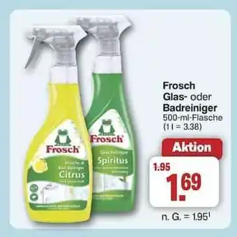Famila Nord Ost Frosch Glas- oder Badreiniger Angebot