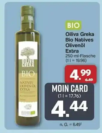 Famila Nord Ost Oiliva Greka Bio Natives Olivenöl Extra Angebot