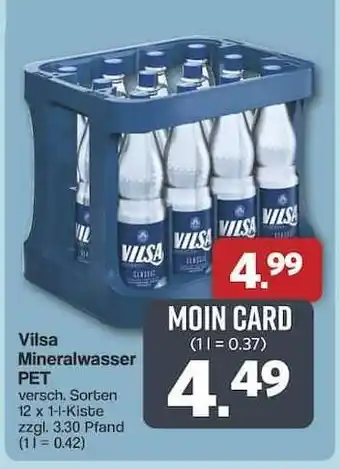 Famila Nord Ost Vilsa Mineralwasser PET Angebot