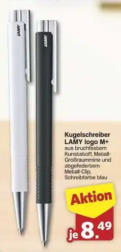 Famila Nord Ost Kugelschreiber LAMY logo M+ Angebot
