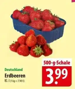 Famila Nord Ost Erdbeeren Angebot