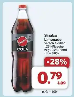 Famila Nord Ost Sinalco Limonade Angebot