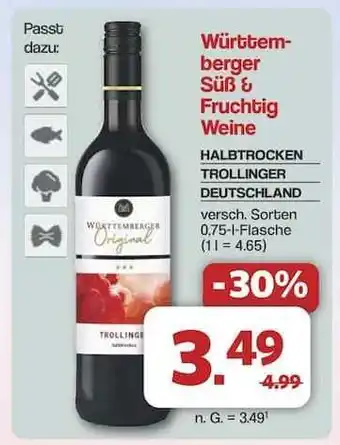 Famila Nord Ost Württemberg Original Trollinger Angebot