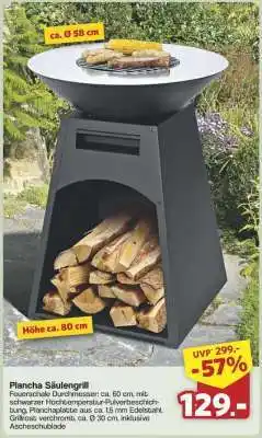 Famila Nord Ost Plancha Säulengrill Angebot