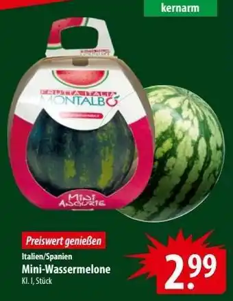 Famila Nord Ost Mini- Wassermelone Angebot