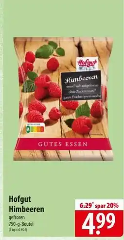 Famila Nord Ost Hofgut Himbeeren Angebot
