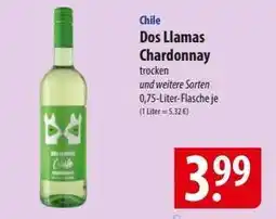 Famila Nord Ost Dos Llamas Chardonnay Angebot