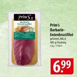 Famila Nord Ost Prim's Barbarie-Entenbrustfilet Angebot