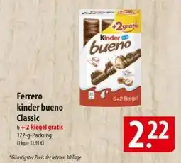 Famila Nord Ost Ferrero Kinder Bueno Classic Angebot