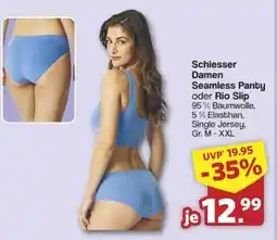 Famila Nord Ost Schiesser Damen Seamless Panty oder Rio Slip Angebot
