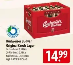 Famila Nord Ost Budweiser Budvar Original Czech Lager Angebot