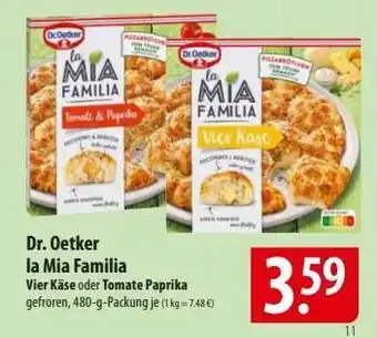 Famila Nord Ost Dr. Oetker la Mia Familia Angebot