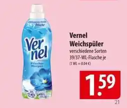Famila Nord Ost Vernel Weichspüler Angebot