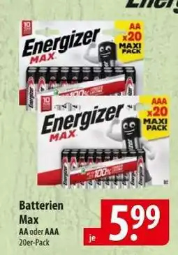 Famila Nord Ost Batterien Max Angebot
