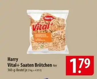 Famila Nord Ost Harry Vital+ Saaten Brötchen 4er Angebot